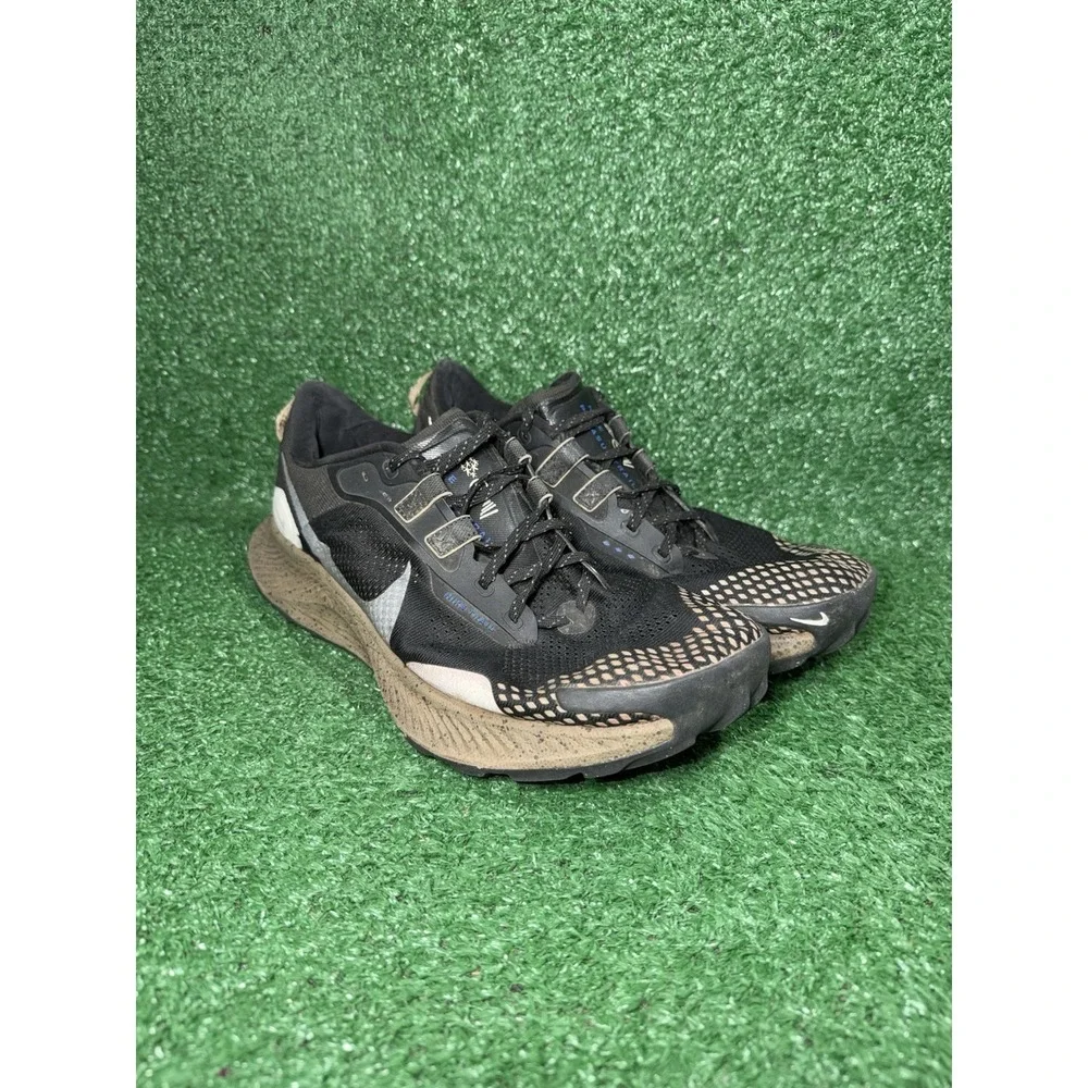 Nike Pegasus Trail 3 Mens Size 13 Black Brown Outdoor Running Shoes DM6161-010